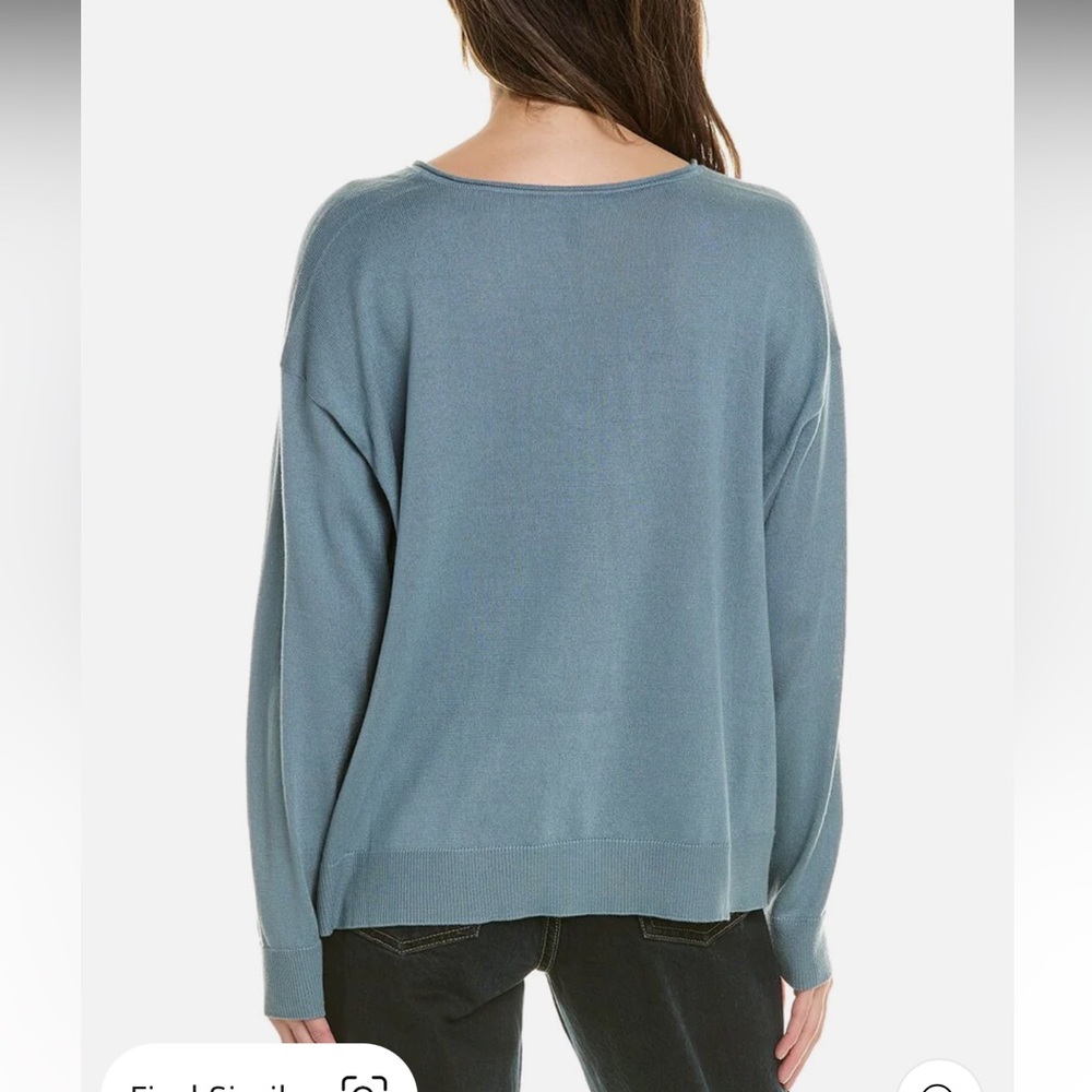 NWT Eileen Fisher Boxy Pullover - Picture 5 of 6